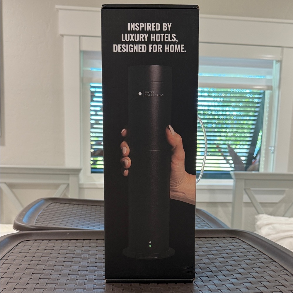 Hotel Collection Matte Black Electric Diffuser